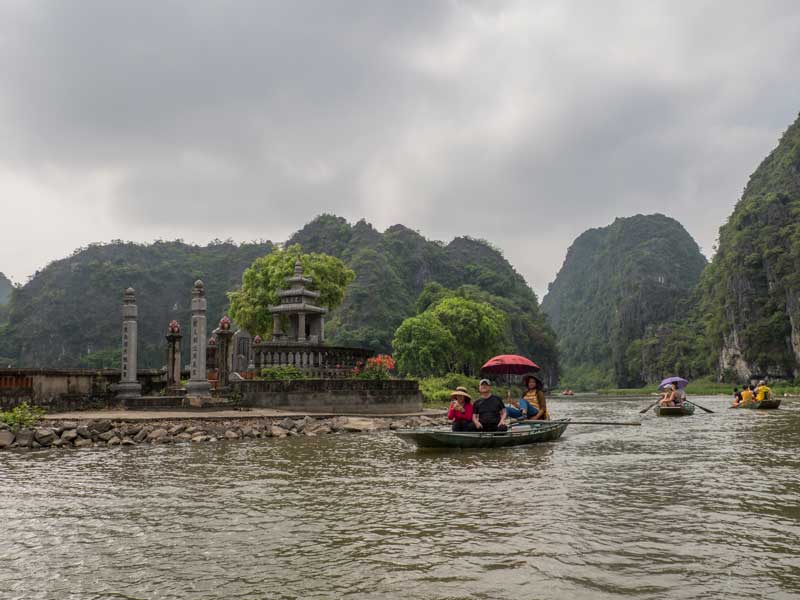 Ninh Binh - River Boats