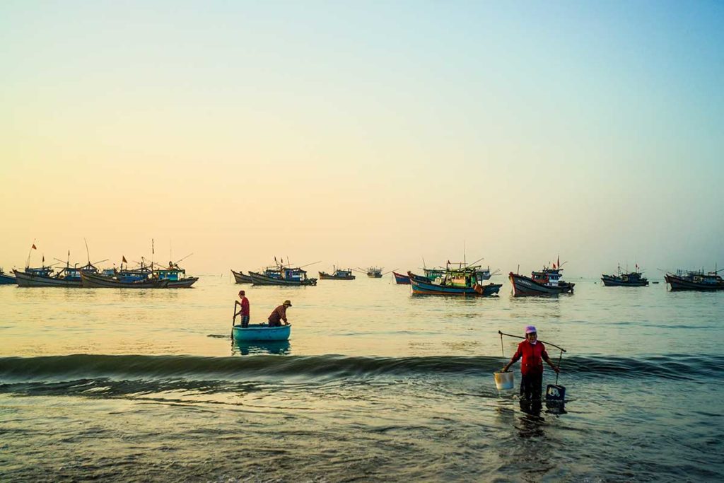 Danang on the Waterfront at Dawn