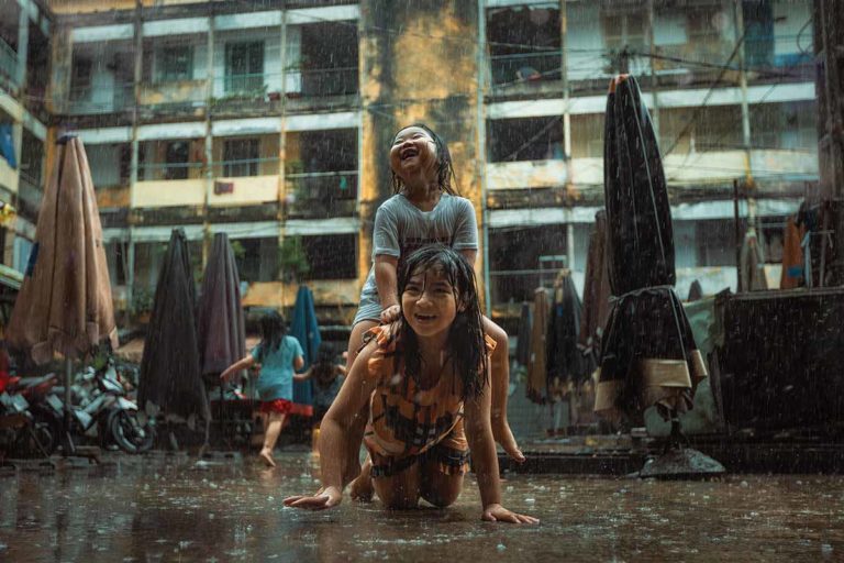 Rain Play by Duc Nguyen