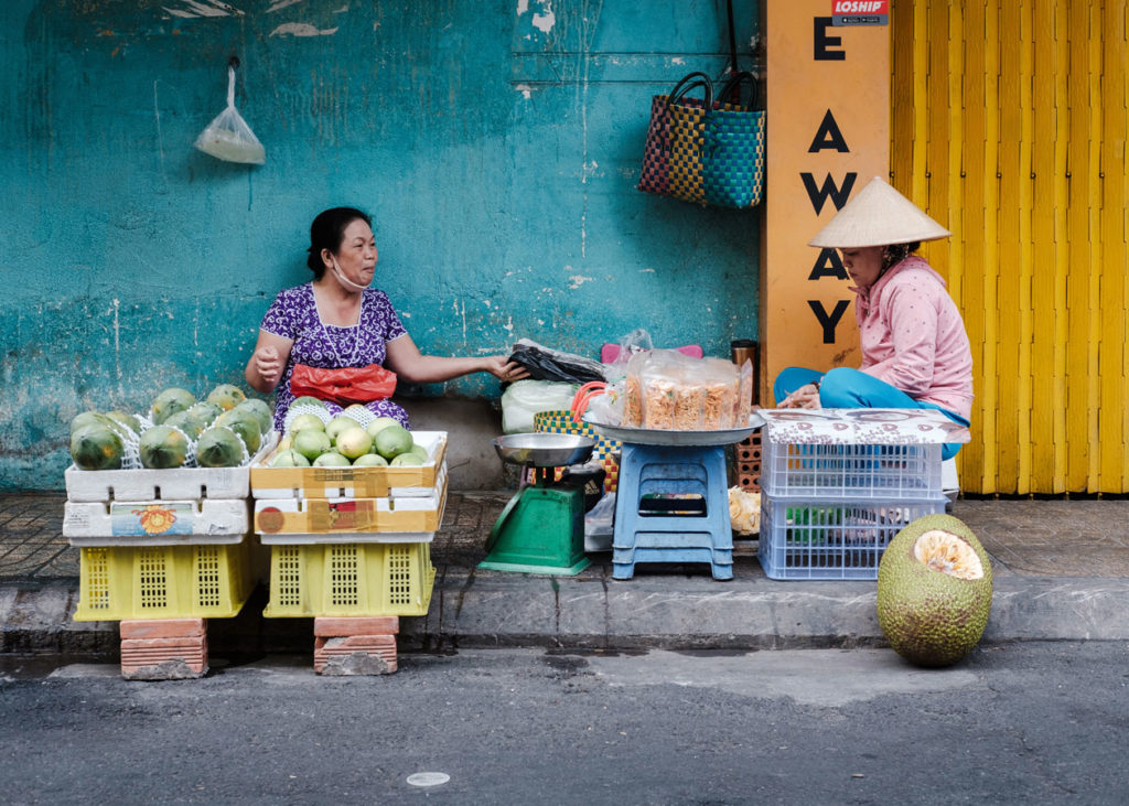 Down in Chinatown Saigon by Adrien Jean