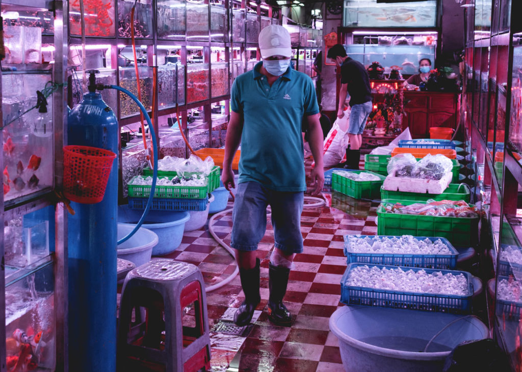 Down in Chinatown Saigon by Adrien Jean