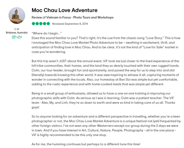 Moc Chau review