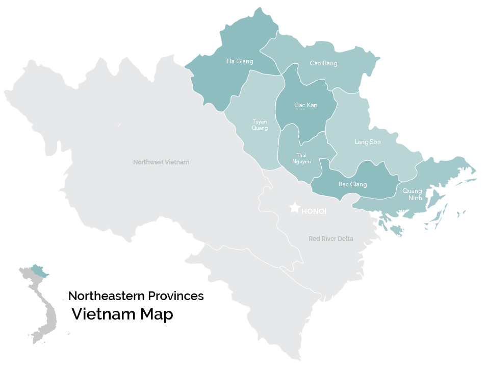 Northeast Vietnam Travel Guide | Provinces, Cultures & Scenic Landscapes northeast vietnam Northeastern Provinces of Vietnam