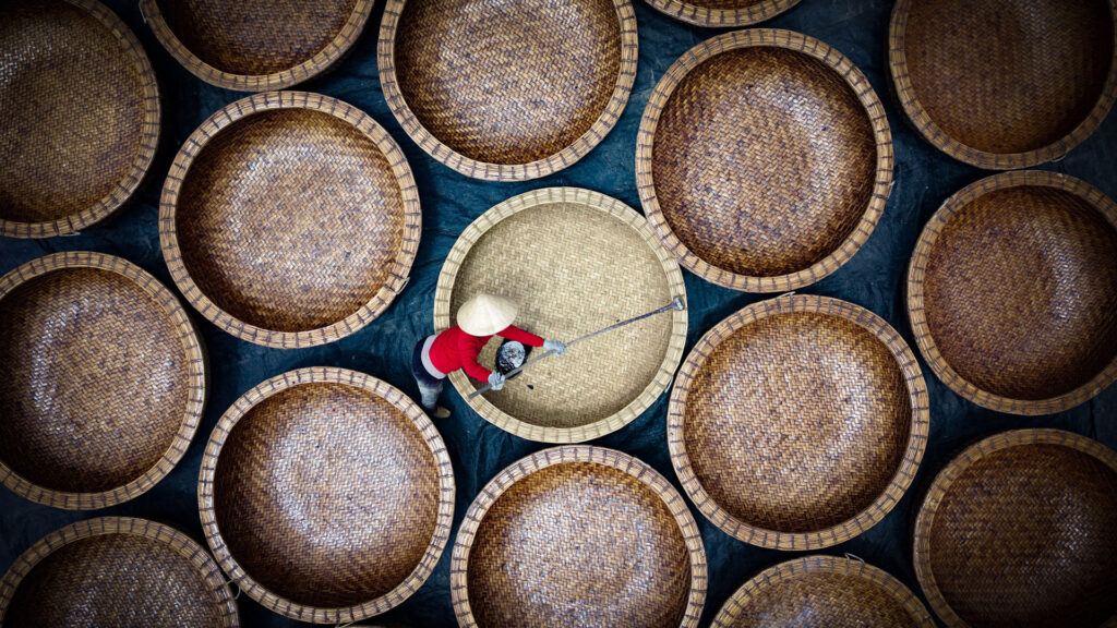 Phu Yen - Making Basket Boats