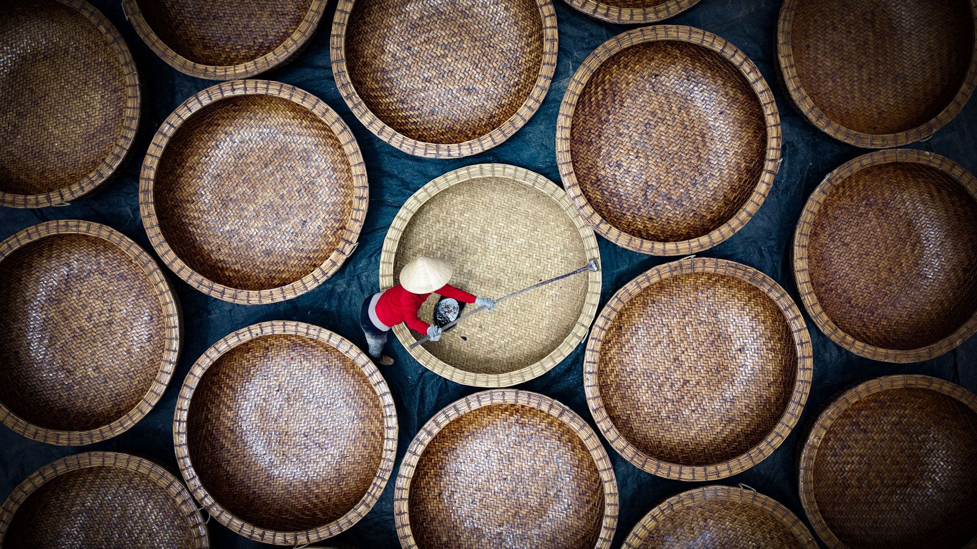 Phu Yen - Making Basket Boats